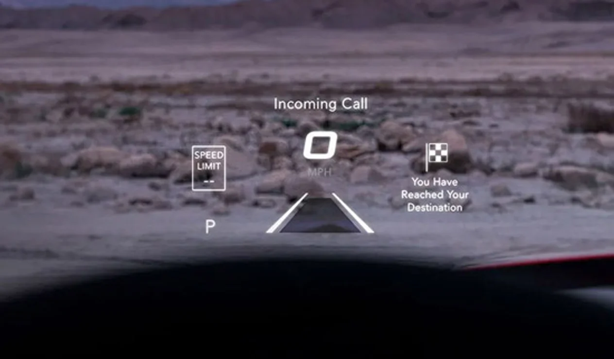 Heads-up display i färg